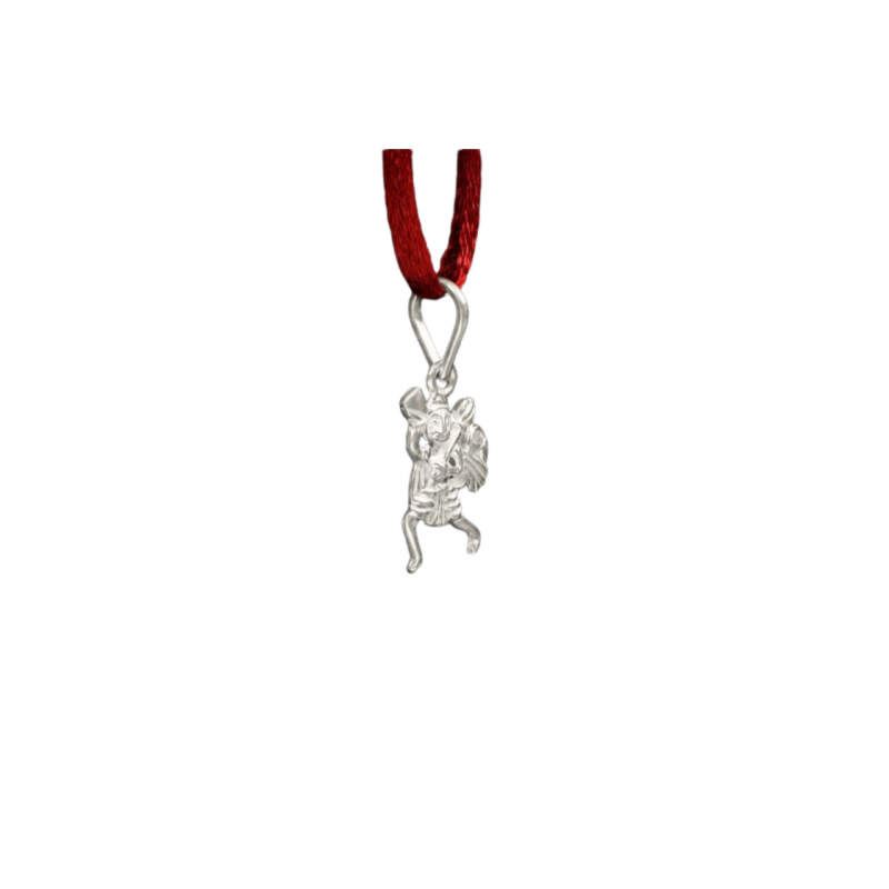 Pure silver hanuman on sale locket